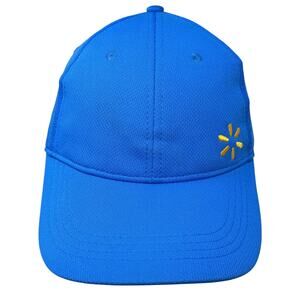 Walmart Slideback Baseball Cap Blue One Size Adjustable Embroidered HPI